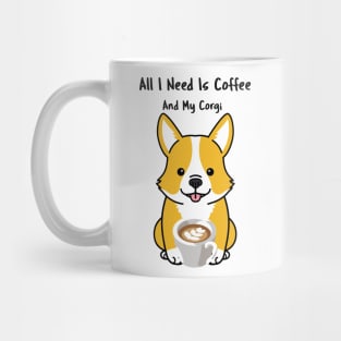 CORGI Girl Coffee Lover Quote Mug